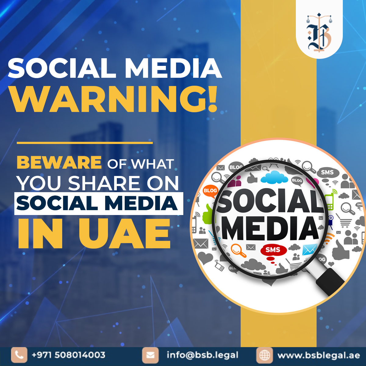 SOCIAL MEDIA IN UAE | BSB Legal