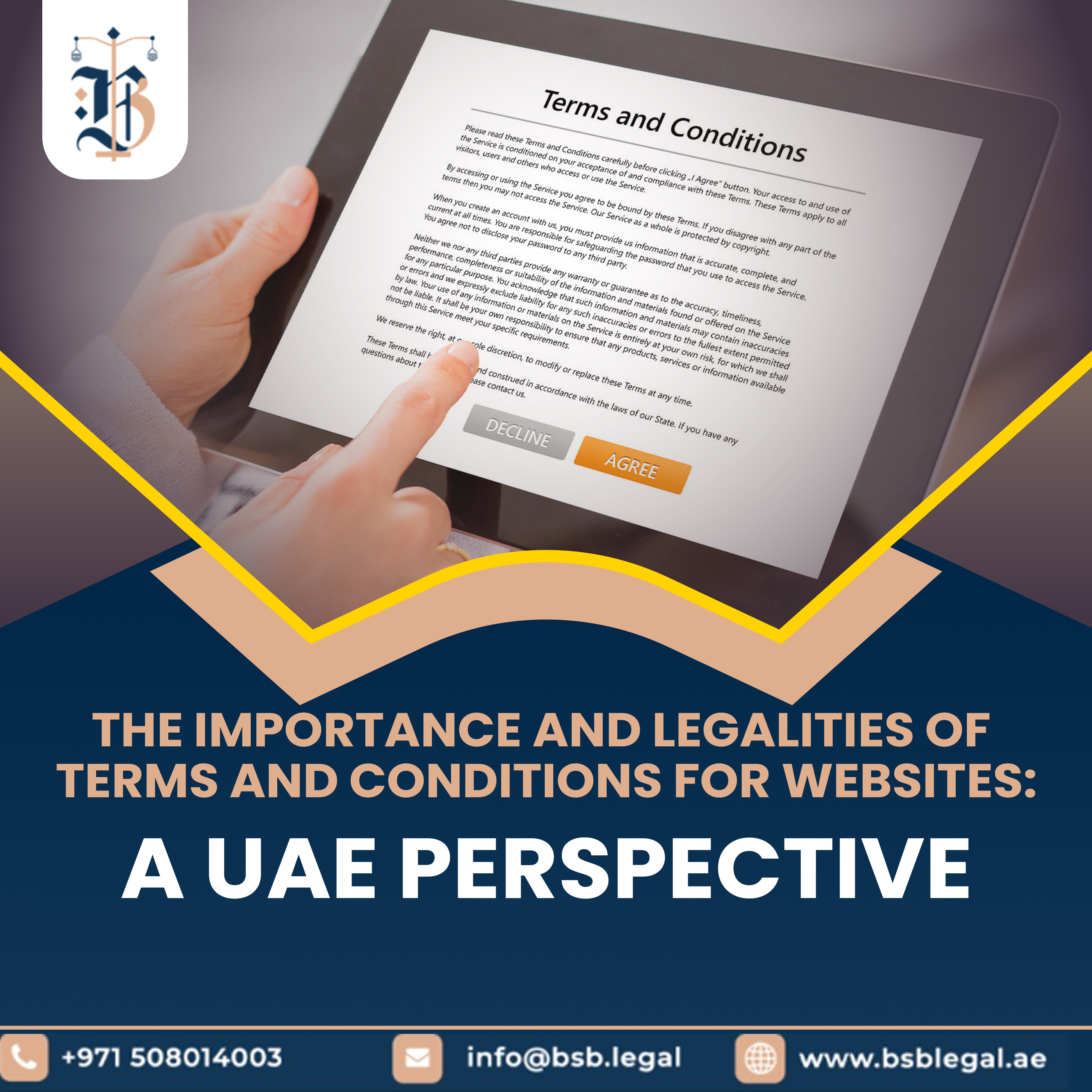 The Importance and Legalities of Terms and Conditions for Websites: A UAE Perspective