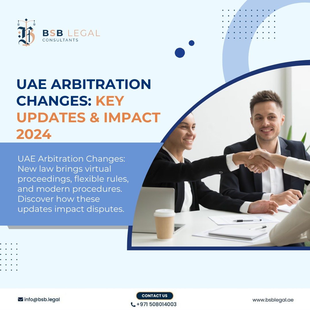 UAE Arbitration Changes