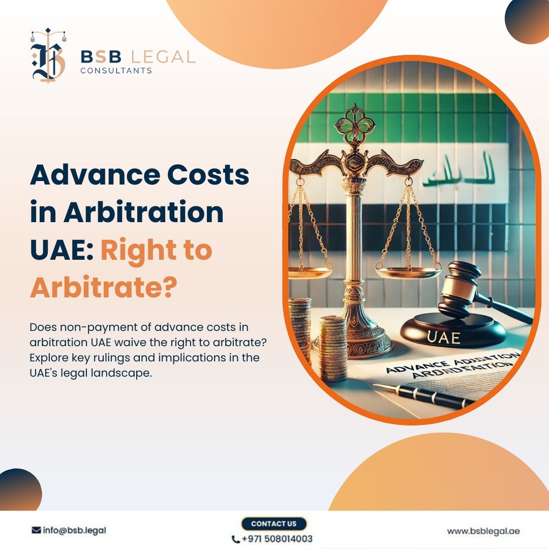 Advance Costs in Arbitration UAE