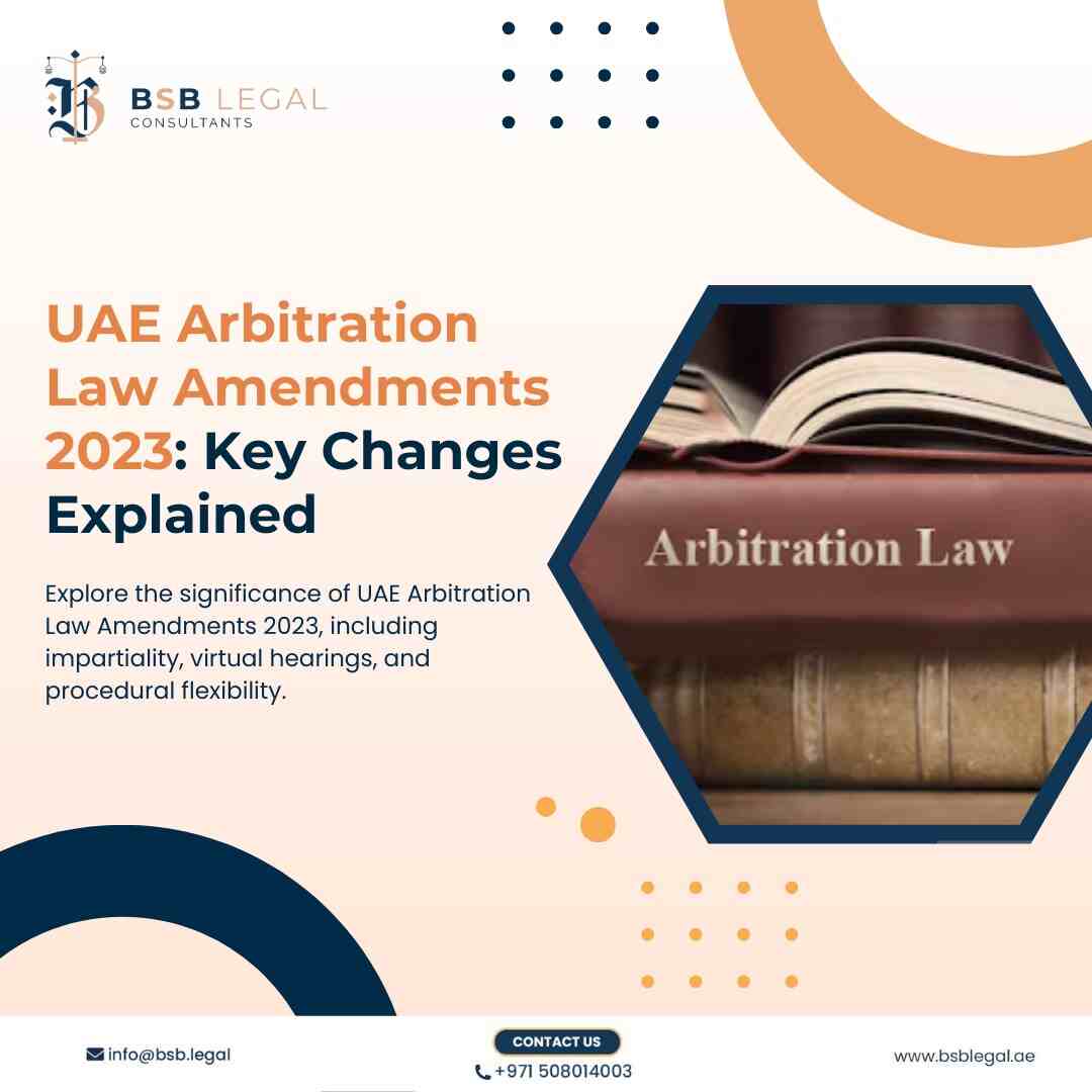 UAE Arbitration Law Amendments 2023