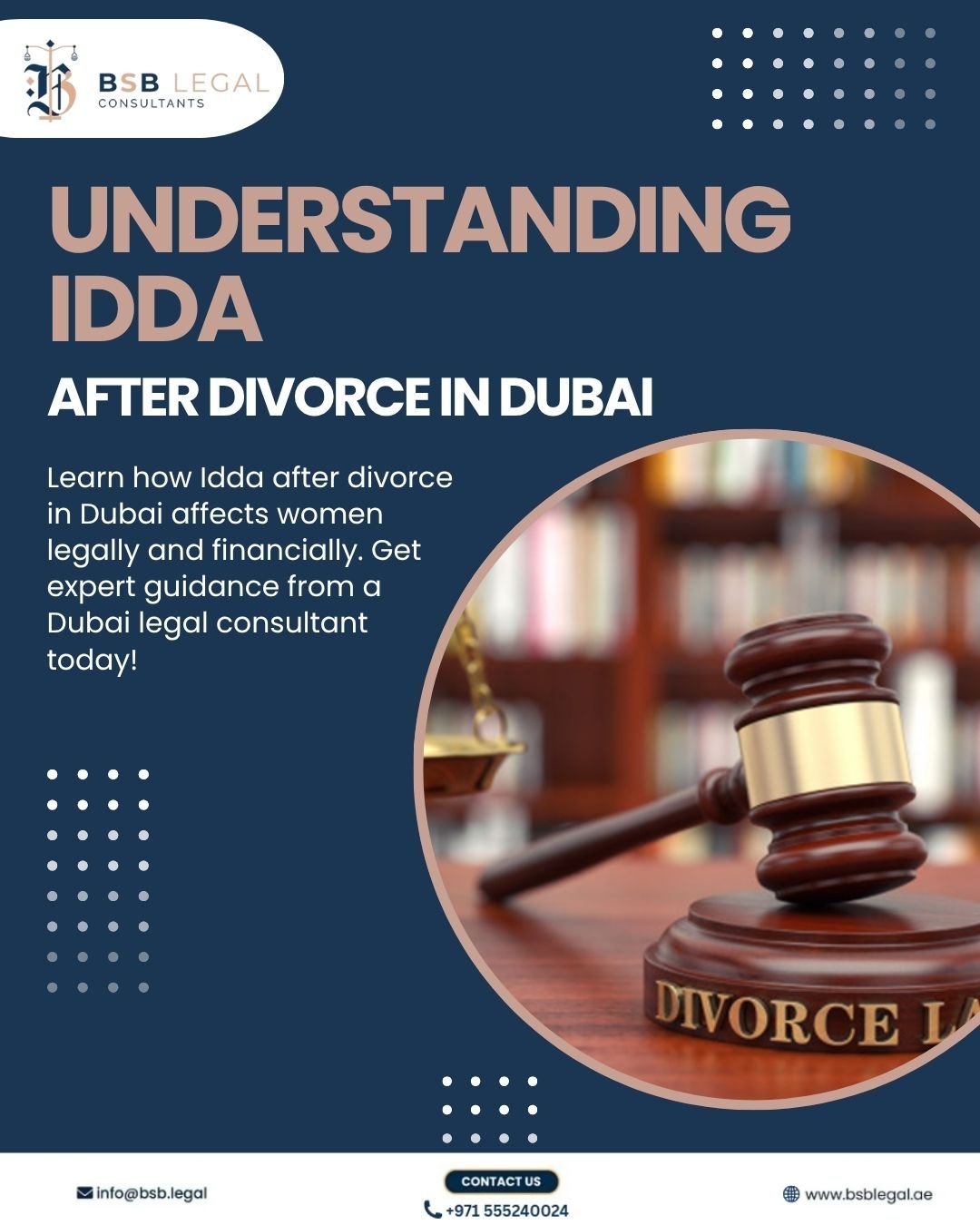 Idda after divorce in Dubai