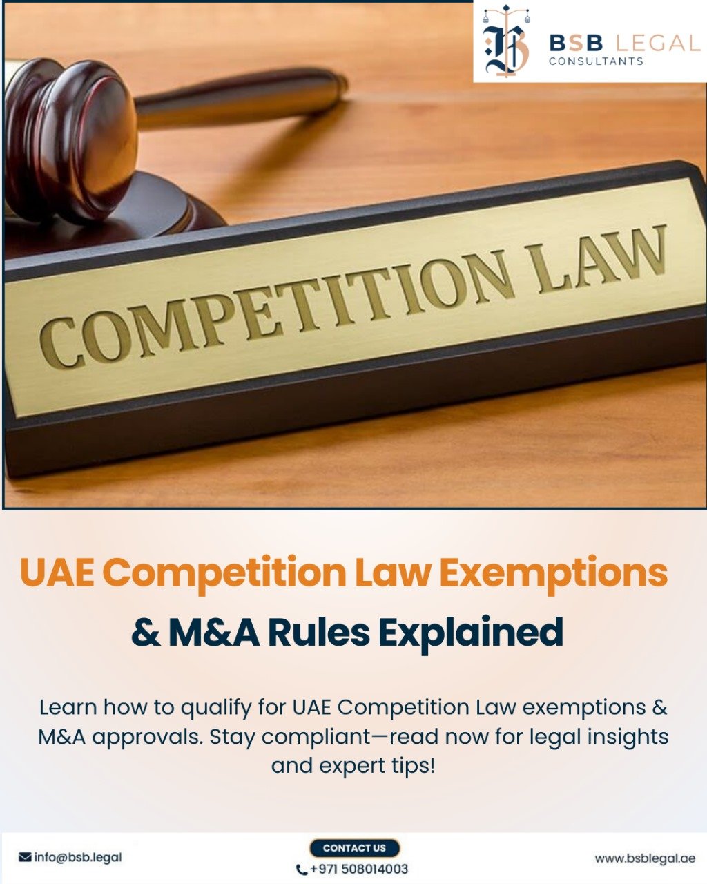 UAE Competition Law exemptions