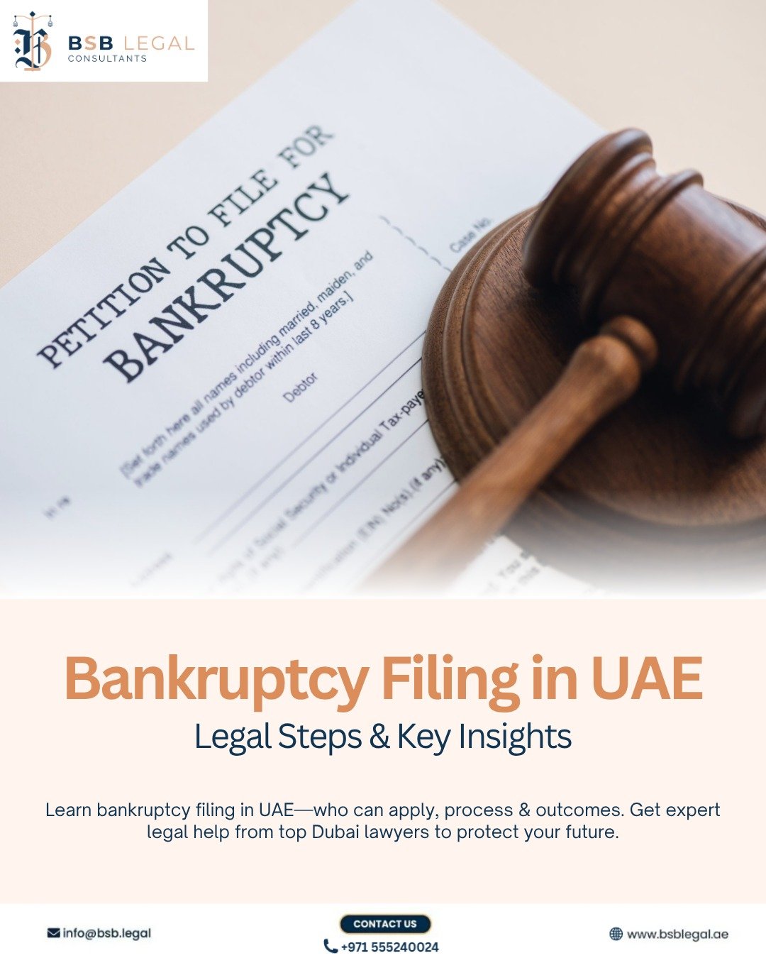 bankruptcy filing in UAE