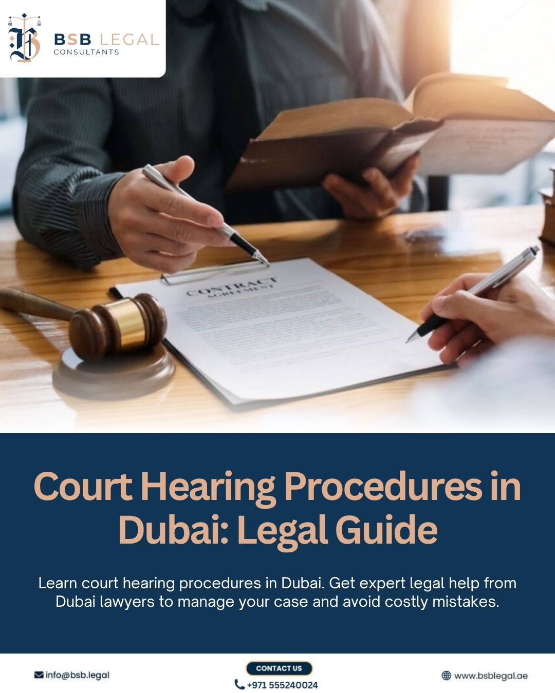court hearing procedures in Dubai