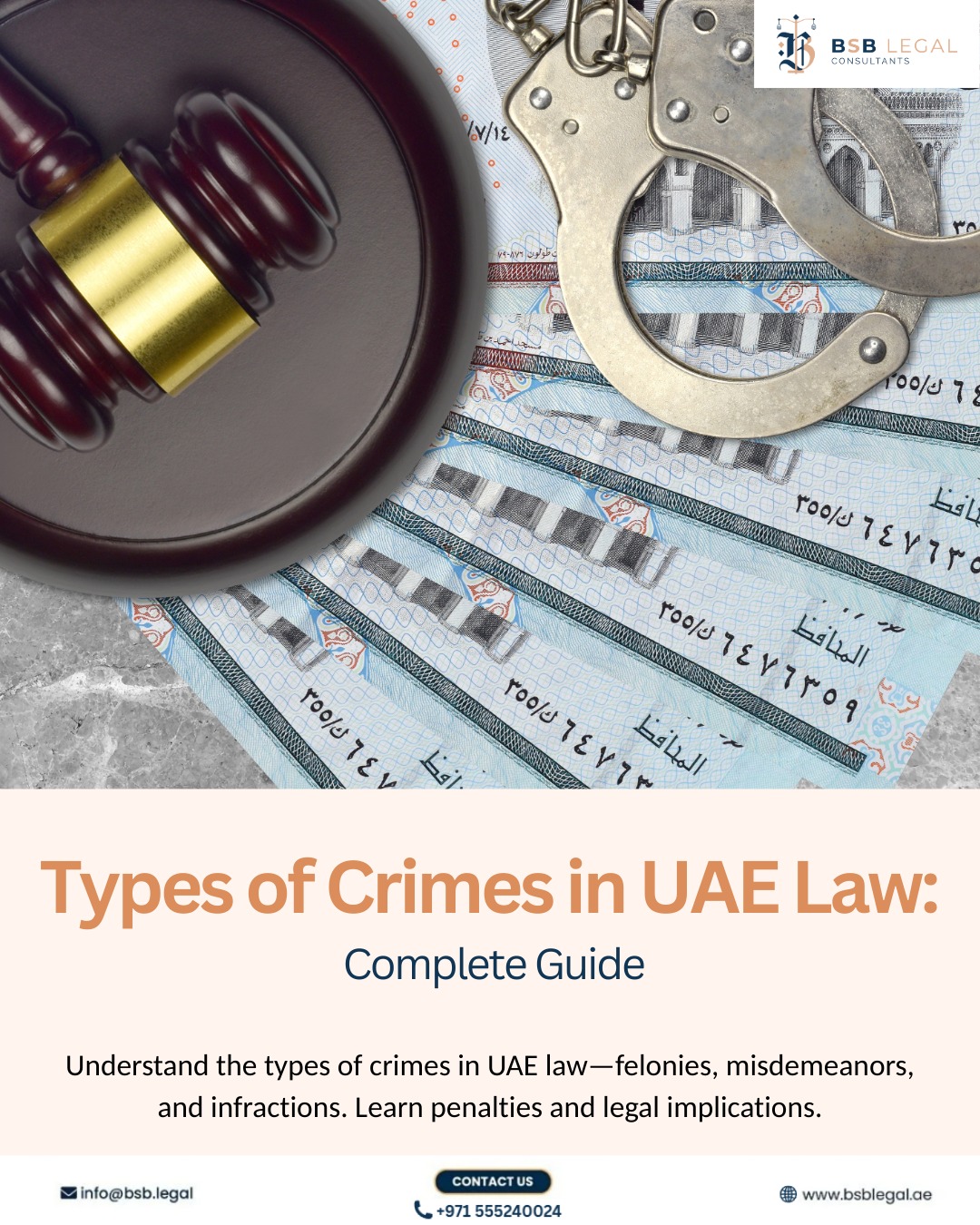 Types of Crimes in UAE Law
