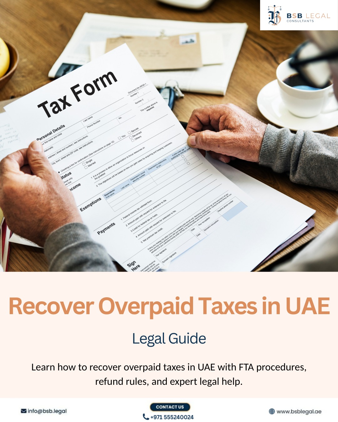 recover overpaid taxes in UAE